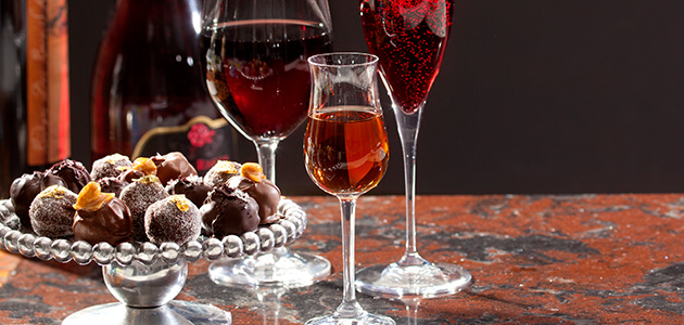 Pairings wine-chocolate