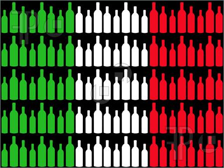 Wine-Bottles-Italian-Flag-1906241
