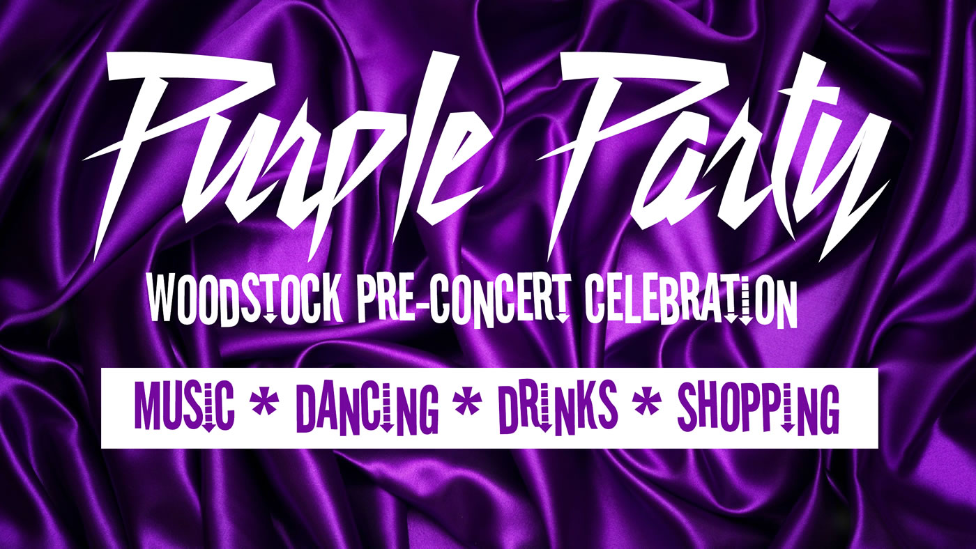 Purple Party - Woodstock Pre-Concert Celebration Artisan Wine Tasting & Dancing