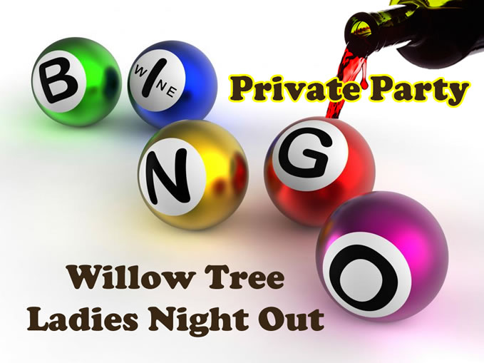 Private Party Event - Willow Tree (Ladies Night Out) BINGO Night