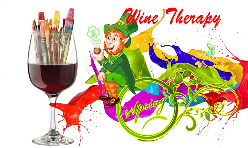 Spring's Wine Therapy's Sip & Paint