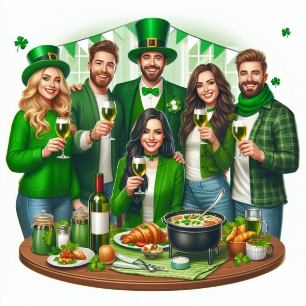 St. Patrick's Day Green Party and Irish Cook Off